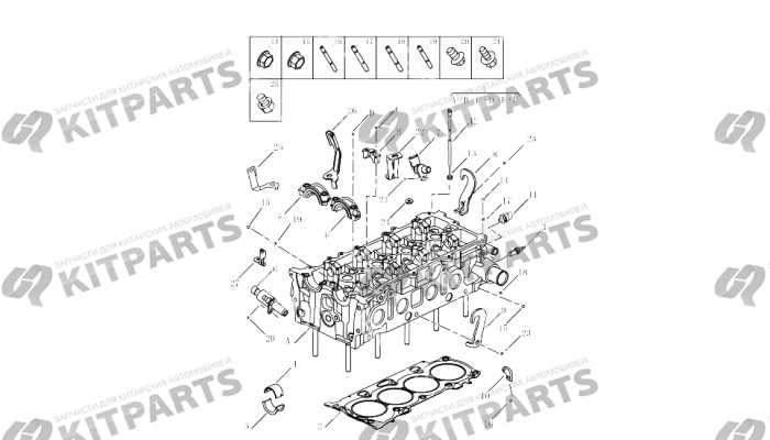 Головка блока цилиндров [JLD-4G24-A31\A37] Geely Atlas