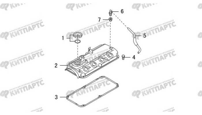 Крышка клапанная Great Wall Hover H3