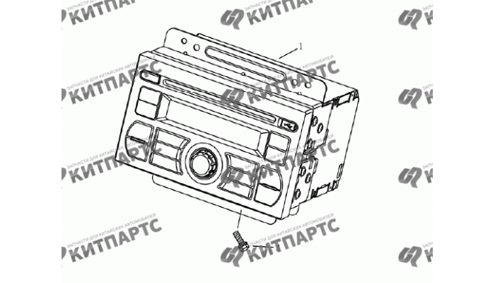 Магнитола CD Geely Emgrand (EC7)